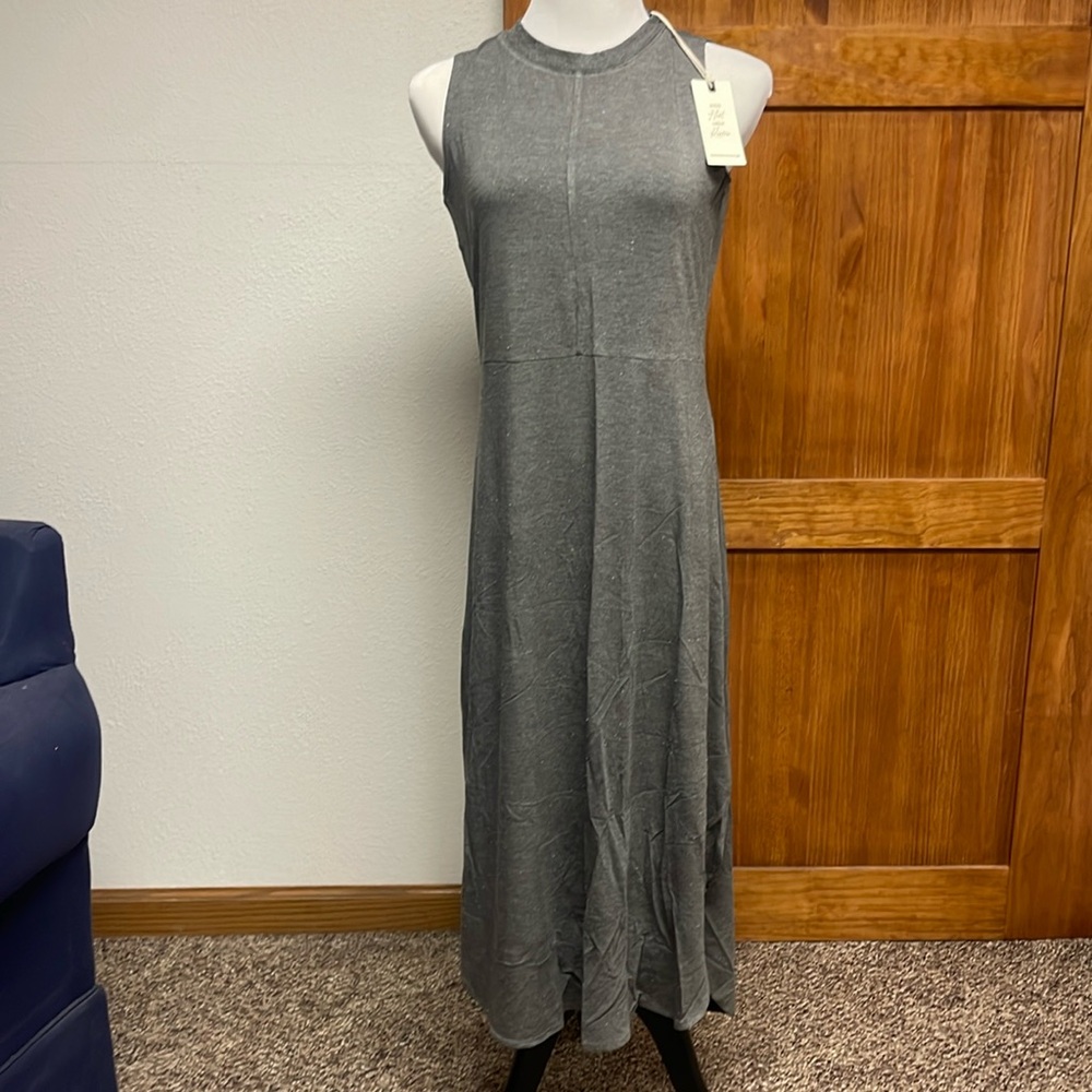 Long grey dress